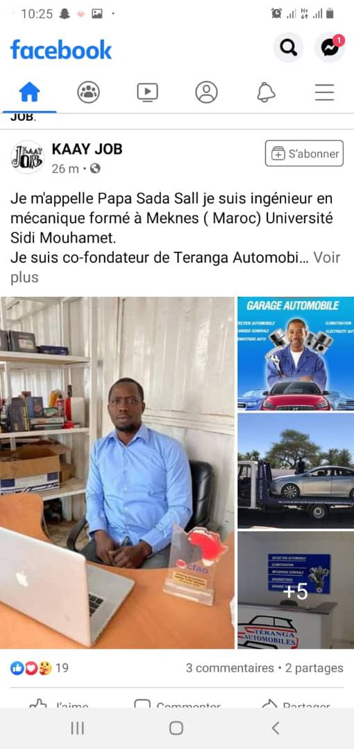 PHOTO : Papa Sada Sall, co-fondateur