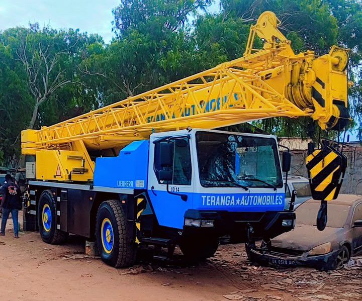 PHOTO : grue mobile Liebherr Teranga